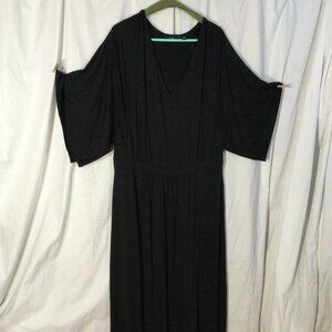 Black dress with Unique Sleeves